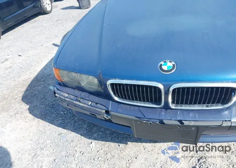 2000 BMW 740Il z USA, uszkodzony, nr VIN WBAGH8348YDP09099
